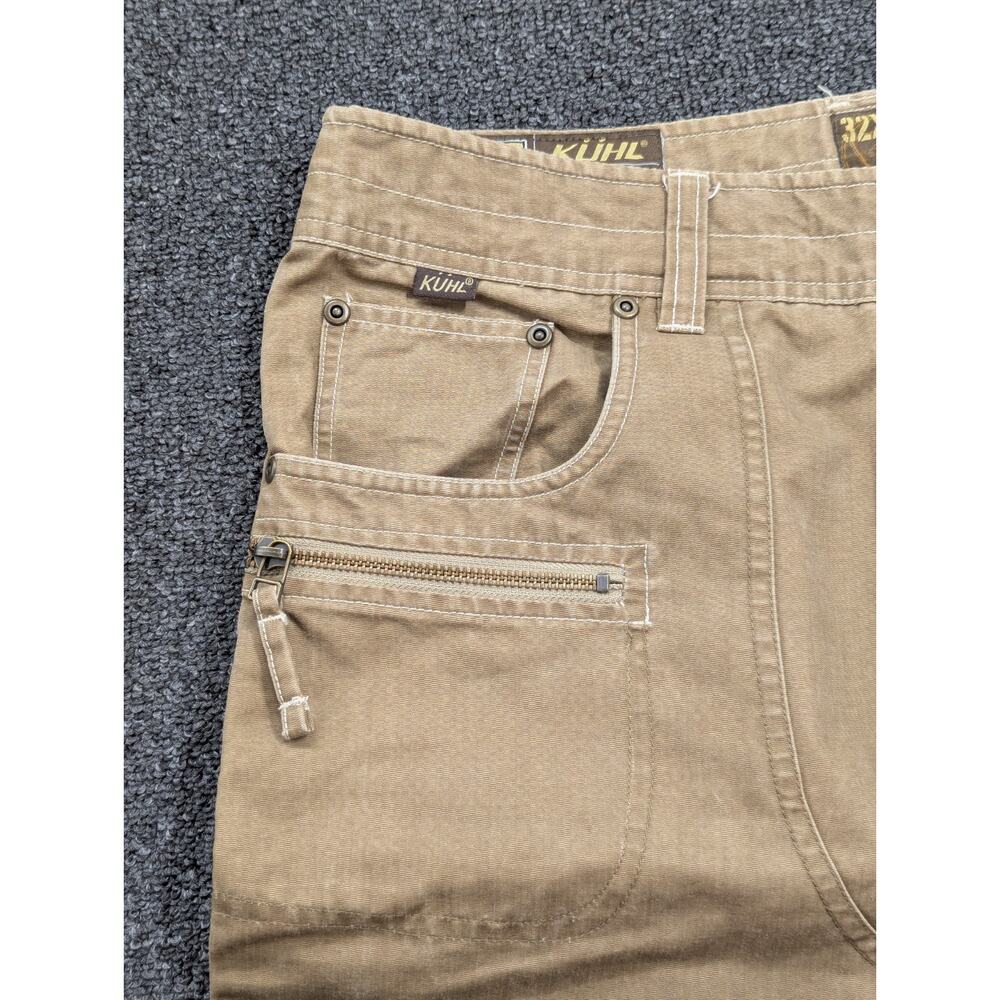 Kuhl Pants Mens 32 x 32 Crag Series Camp Brown Outdoor Hiking Trail Rugged - Picture 5 of 12